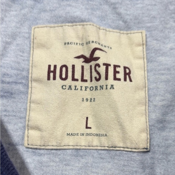 Vintage Y2K Hollister Striped Blue and Green Tank Top Men's Medium Fit - Picture 4 of 5